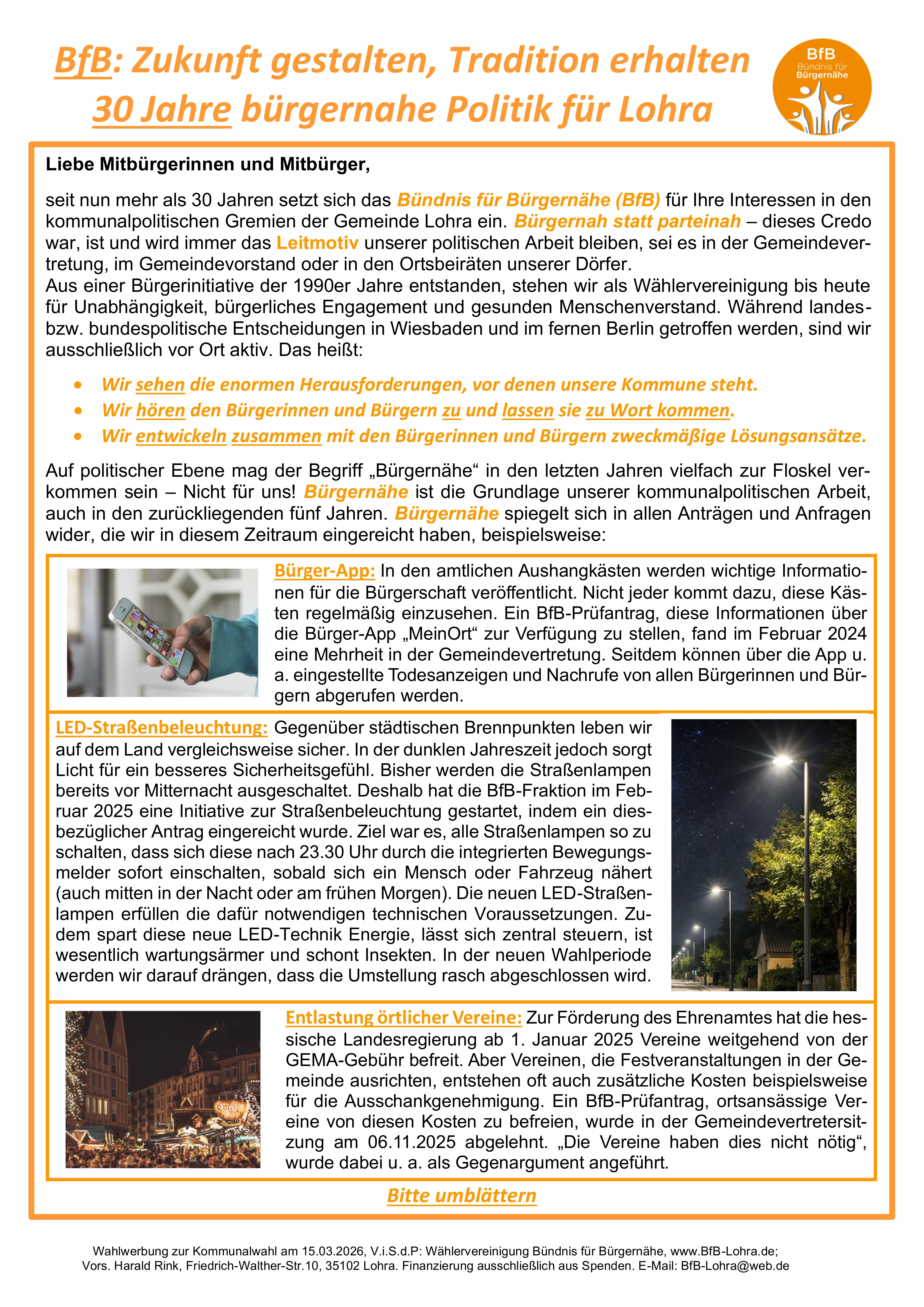 Flugblatt 2 Vorderseite